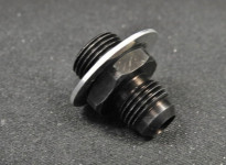 RBZ-512-1 BLACK  Barrel Valve Secondary  (Metering) ADAPTER & SEAL  fits  HILBORN KINSLER ENGLER